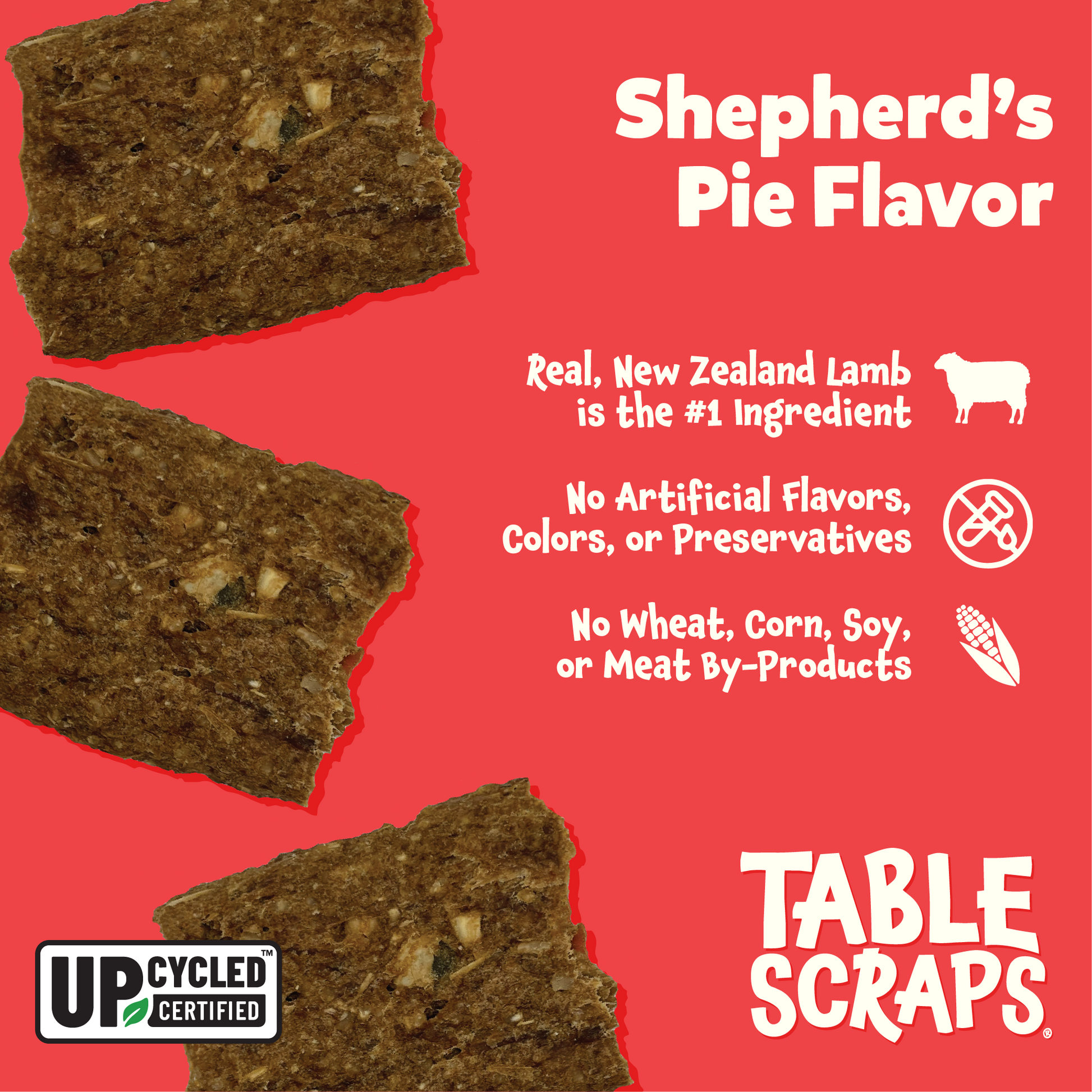 101 Dalmatians Shepherd's Pie Flavor Dog Treats - Dog Treats - Table Scraps Treats