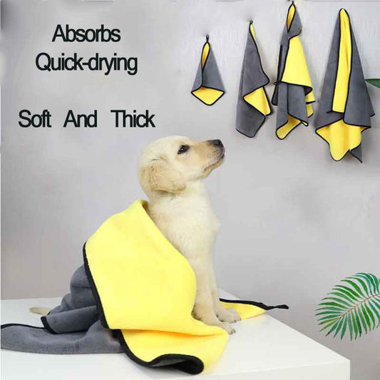 Double Sided Absorbent Pet Drying Towel Pet Grooming Premium - main product image