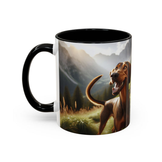 Bavarian Mountain Scent Hound Accent Coffee Mug - Perfect Gift for Dog Lovers