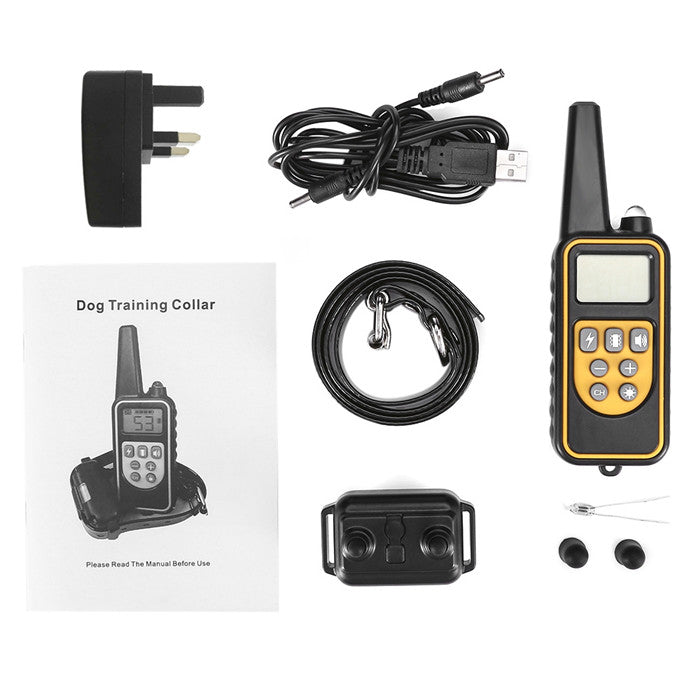 Dog Collars 800m Electric Dog Training Collar Anti barking D