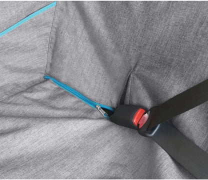 K9 Outdoors Half Hammock Pet Car Seat Cover Durable Barrier