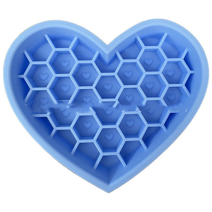 Honeycomb Heart-shaped Edible Silicon Easy To Clean And