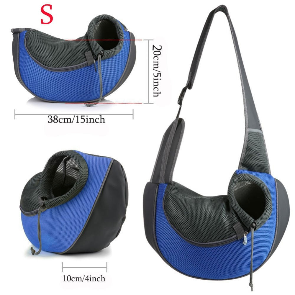 Breathable Pet Carrier Handbag Pouch Sling - Purrfect Pet Kingdom