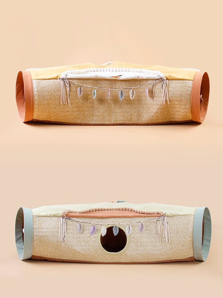 Cat Net Red Cat Litter Roll Totoro Toys Drilling Hole Cat