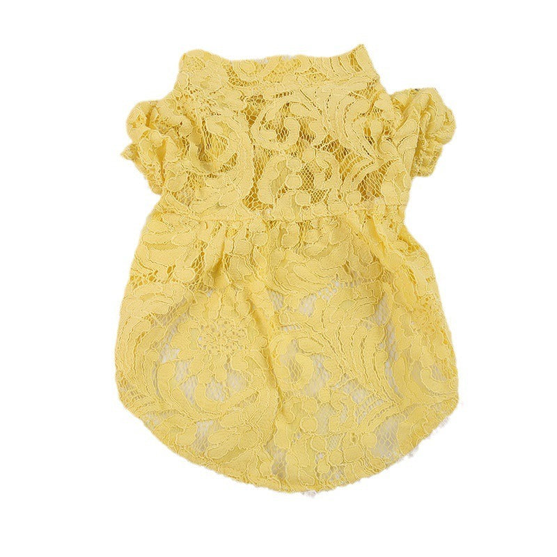 Pet Clothing Skirt Cute Dog Princess Skirt Small and Medium sized Dog Teddy Dog Pet Clothing - Purrfect Pet Kingdom