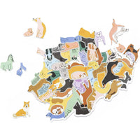 299 Dogs & a cat 300 Piece Cluster Puzzle Laurence King