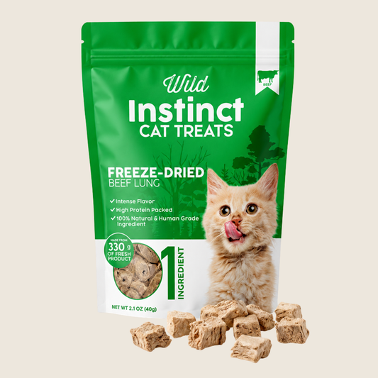 Purrfect Kingdom™ - Freeze Dried Beef Lung Cat Treat Set