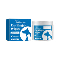 Pet Finger Wipes, Ear Care Finger Cover Ear Wax Ear Mite