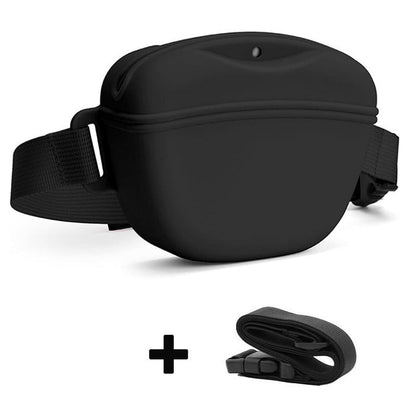 Premium Silicone Hands-Free Dog Training Treat Pouch Waist
