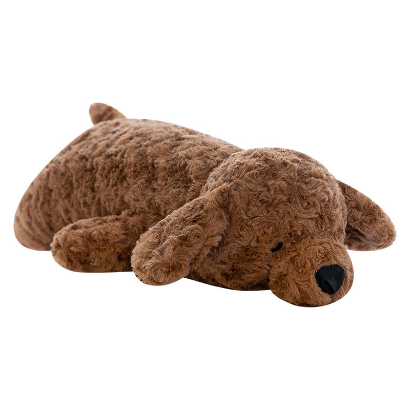 Poodle Doll Super Soft Long Pillow for Lying Dogs Bedside Pillow Doll