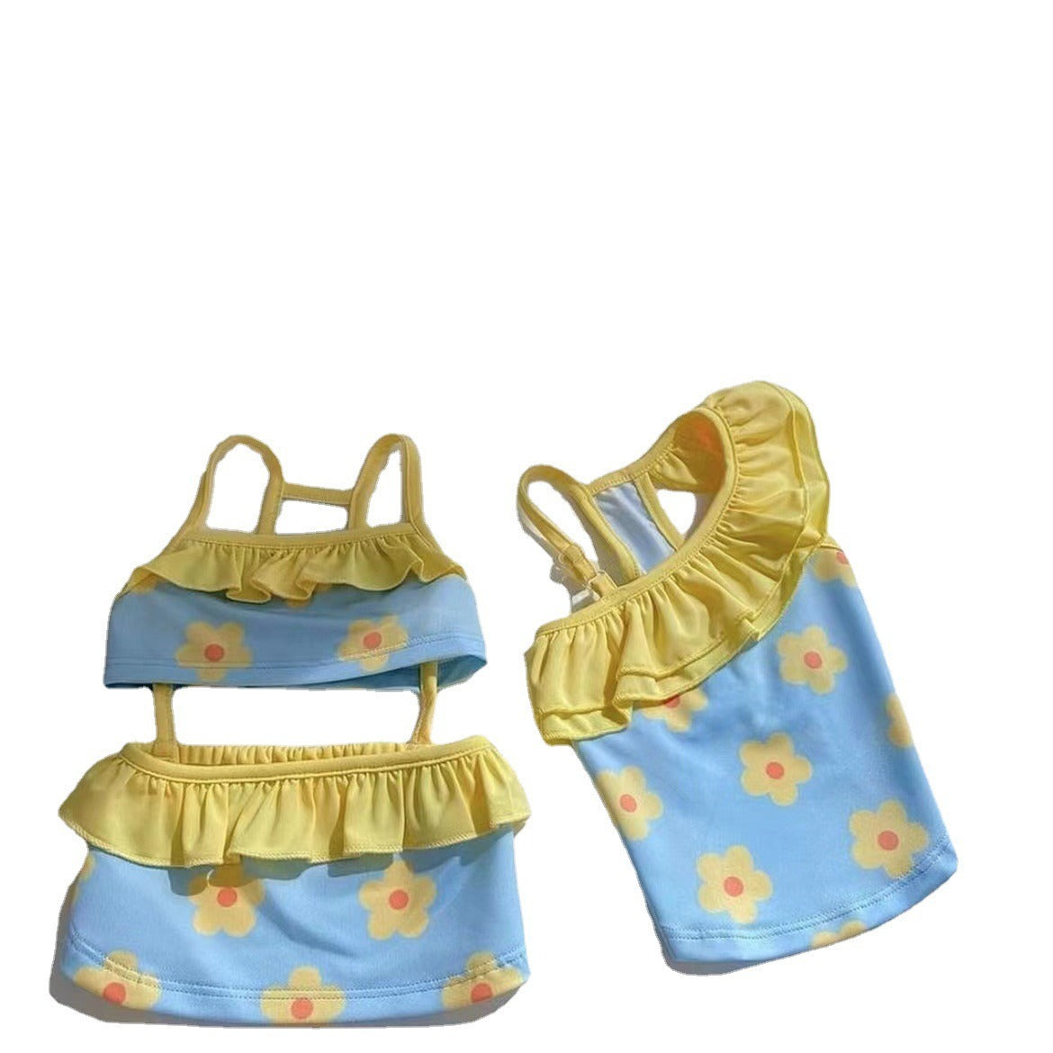 Pet swimsuit jumpsuit with bikini dog breathable vest swimsuit teddy bear - Purrfect Pet Kingdom