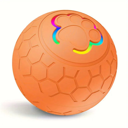 Smart Bouncing Dog Toy Ball Rechargeable Bite Resistant Toy