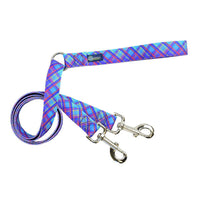 Twilight Glow Blue Plaid Freedom No-Pull Dog Harness –