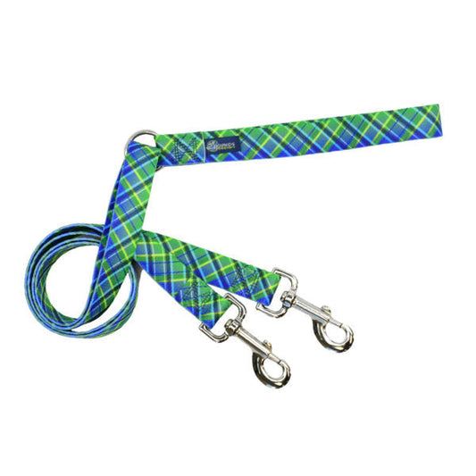 Electric Glow Green Plaid Freedom No-Pull Dog Harness –