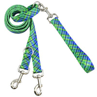 Electric Glow Green Plaid Freedom No-Pull Dog Harness –