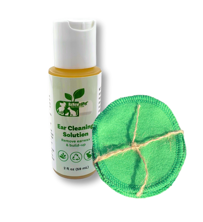 Gentle Ear Cleaning Drops for Dogs and Cats - ReNewedPet 4oz
