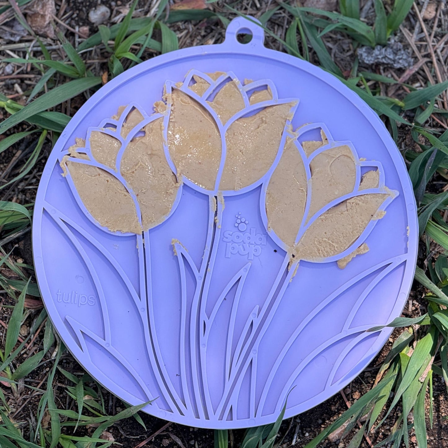 Tulip Design eMat - Enrichment Lick Mat For Dogs and Cats -