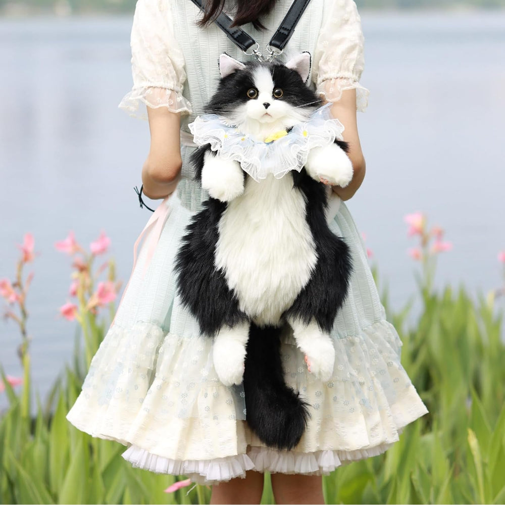 Tuxedo Cat Backpack ? Cute Bag for Cat Fans Daily Companion
