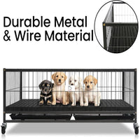 43" Metal Dog Whelping Box WHLP01