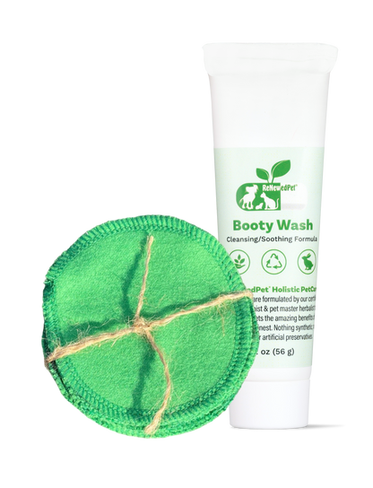 ReNewedPet Organic Pet Booty Wash for Gentle Daily Hygiene 8oz