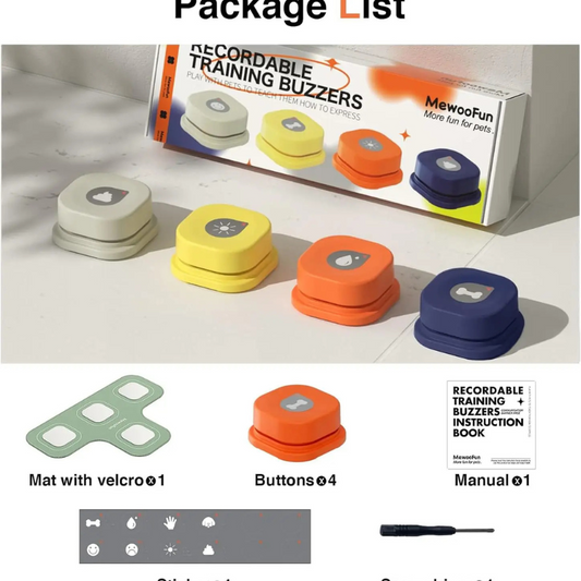 MEWOOFUN Dog Talking Buttons for Pet Communication Toy - WTN Essentials
