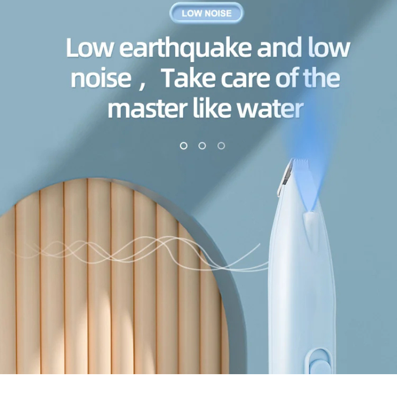 Electric Pet Paw Shaver – Quiet Grooming Trimmer for Cat & Dog Feet - WTN Essentials