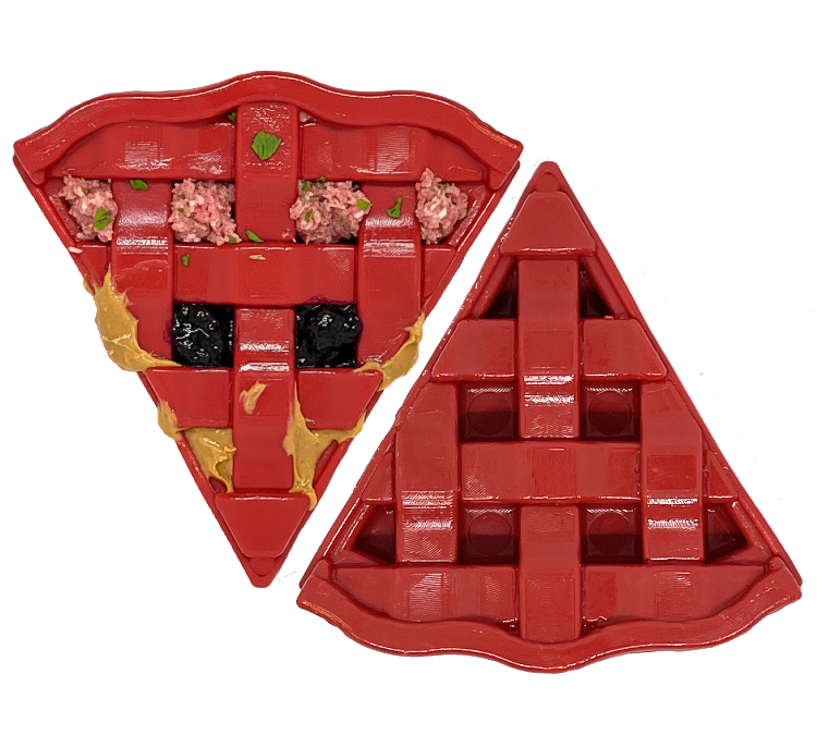 Dog Toy Cherry Pie Durable Nylon Aggressive Chew