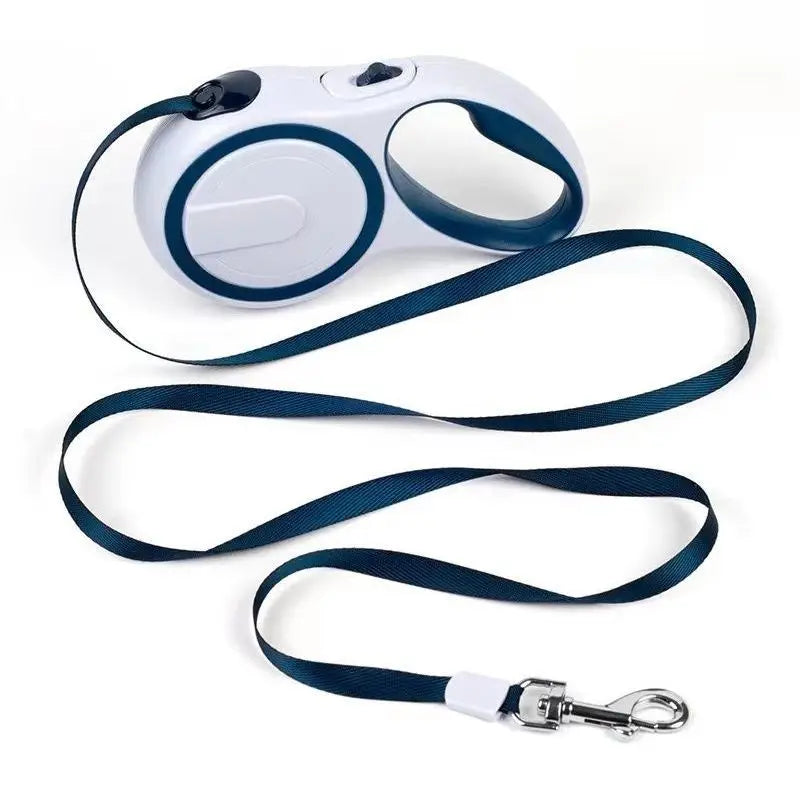 3m/5m Nylon Dog Leash Rope For Small Medium Large Dog Cat Running Lead Retractable Dog Leashes Cat Lead Pet Leash Collar Harness