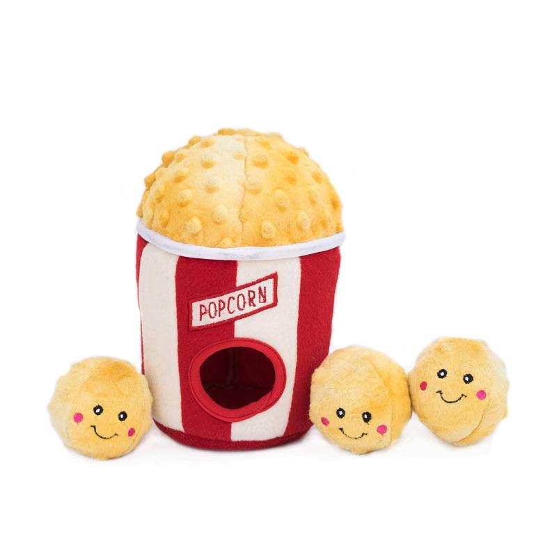 Burrow Popcorn Bucket Dog Toy