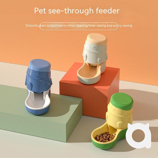 Pet Cat Dog Feeder Automatic Anti-tumble