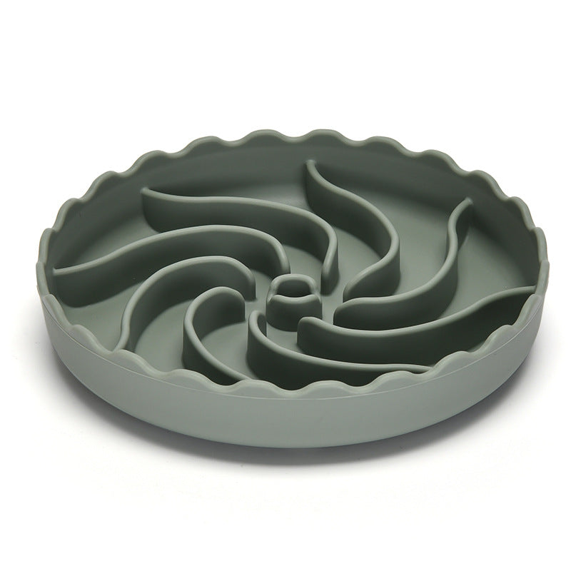 Slow Food Bowl For Dogs Food Grade Silicone Bowl For Slow