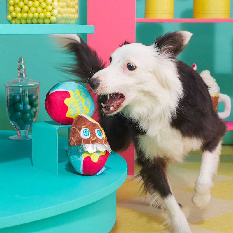 Easter Cadfurry Eggs Dog Toy Set - 2 Pk