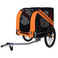 Large Folding Bike Trailer for Dogs – 66LB Capacity