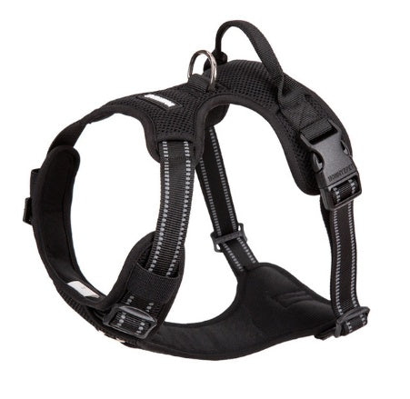 Teddy's Fund Fur Vest-style Chest Strap