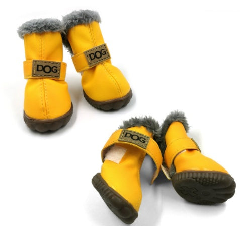 Dog Thick Snow Boots Keep Warm Teddy Autumn And Winter VIP
