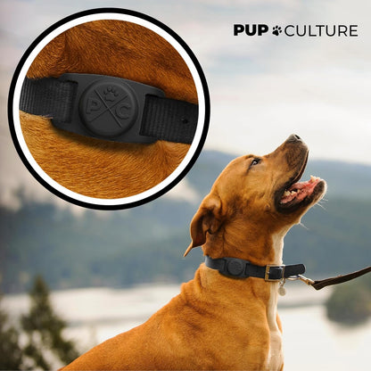AirTag Dog Collar Holder Tracker Lightweight 📍