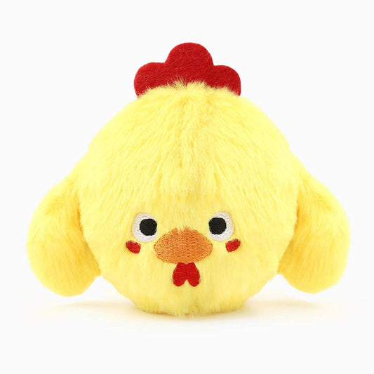 Farm Friendz Super Ball Chick Plush Dog Toy