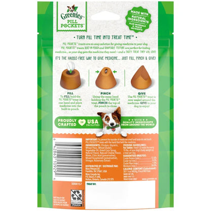 GREENIES Cheese Flavored Tablet Pill Pockets (3.2oz)