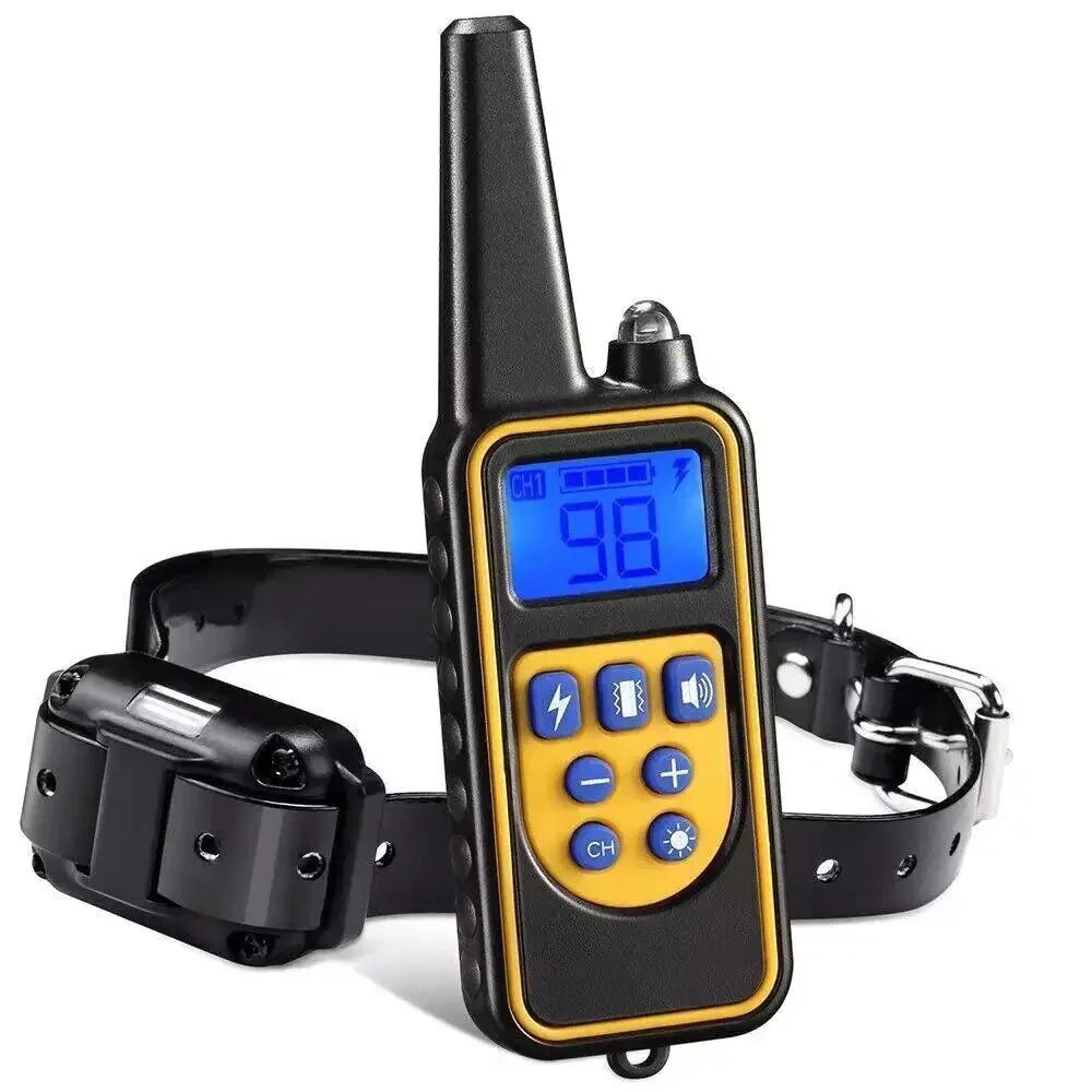 Mimarta 3000ft dog training collar rechargeable with remote control and adjustable settings