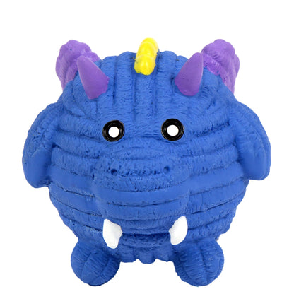 10-Pack Durable Latex Squeaky Dog Balls for Active Fetch Play