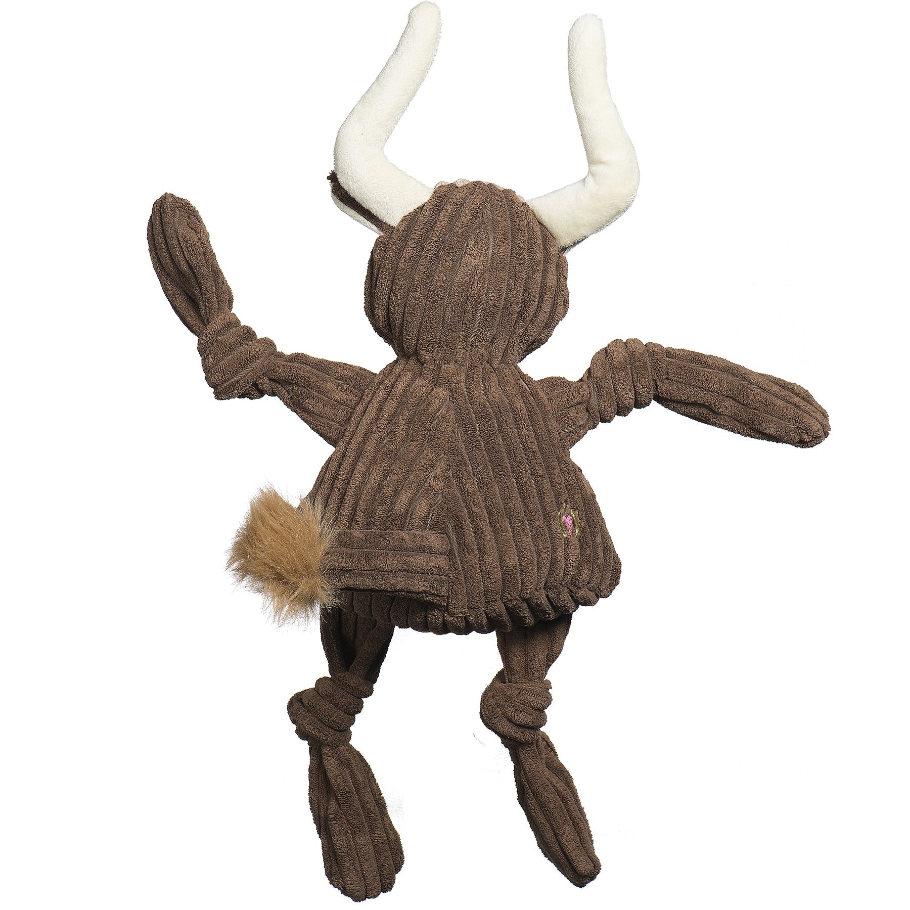 Dog Toy Texas Longhorn Knottie Plush Toy for Daily Use Essen - detail product image for dog toy