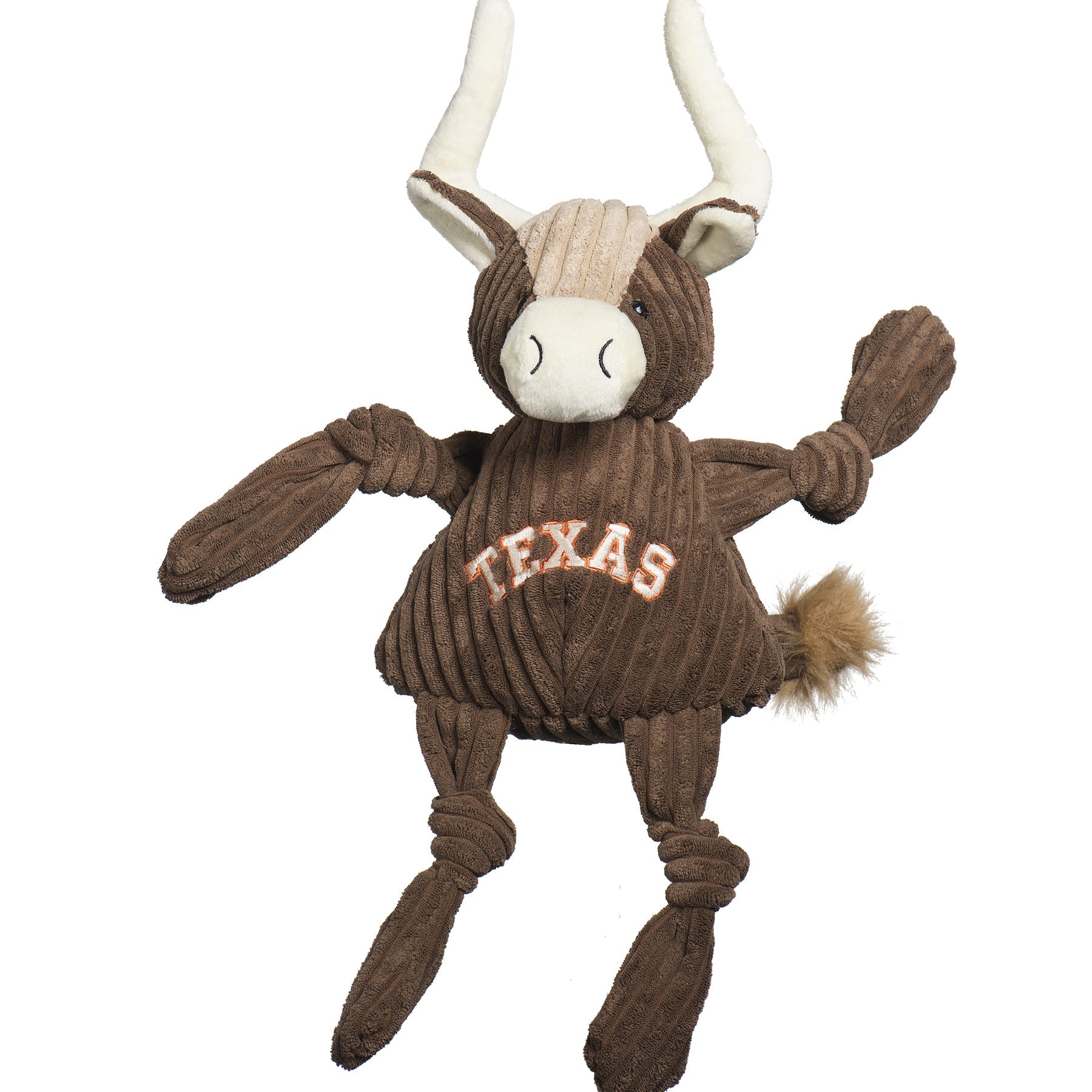 Dog Toy Texas Longhorn Knottie Plush Toy for Daily Use Essen - main product image for dog toy