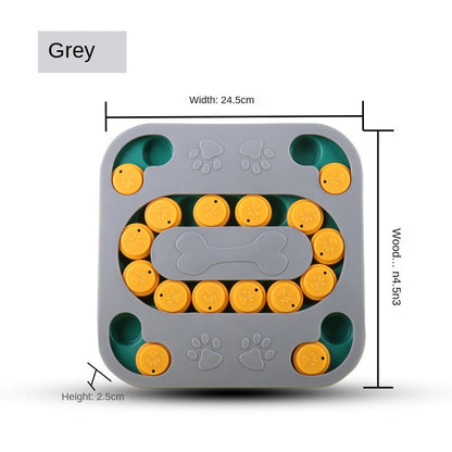 Interactive Heirloom Slow Feeder Puzzle for Dogs and Cats