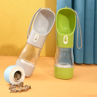 2-in-1 Pet Travel Water Bottle