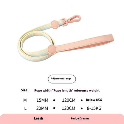 Retro Record Hand Holding Rope Small And Medium-sized Dogs