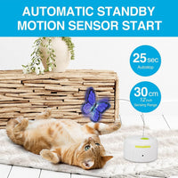 Interactives  - Motion Activate Cat Toys Butterfly Flutter