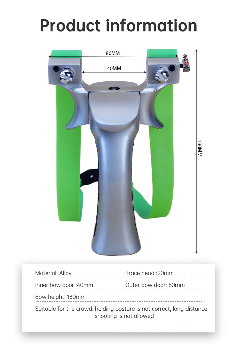 Titanium Alloy Slingsshot Integrated Clip Extended Hand Guard Cover Outdoor Hunting And Shooting Competitive Slingshot - Purrfect Pet Kingdom