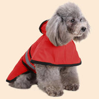 Dog Raincoat Reflective Dog Clothes Small Dog Bibi Teddy