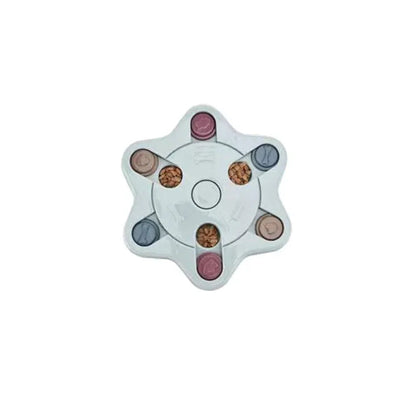 Interactive Dog Puzzle Slow Feeder Bowl for Brain Training