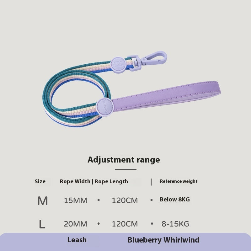 Retro Record Hand Holding Rope Small And Medium-sized Dogs
